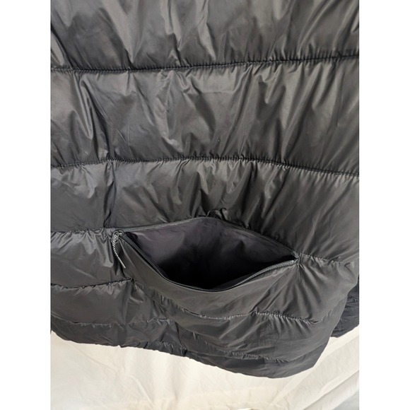 Athleta Black Aire Puffer Jacket Woman Size S - Picture 5 of 6